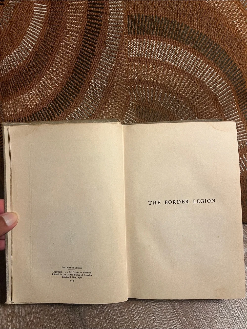 The Border Legion by Zane Grey 1916